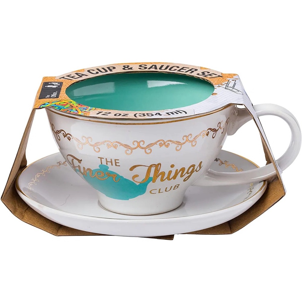 The Office Finer Things Club Teacup And Saucer